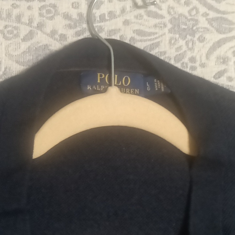 Polo by Ralph Lauren blue cardigan sweater